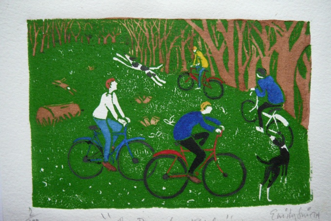 "The cycle ride" - A5 £10.00